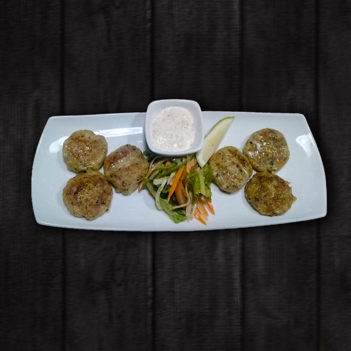 Thai Special Fish Patty served with homemade sauce